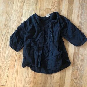 Beaton Linen Utility Shirt, XS